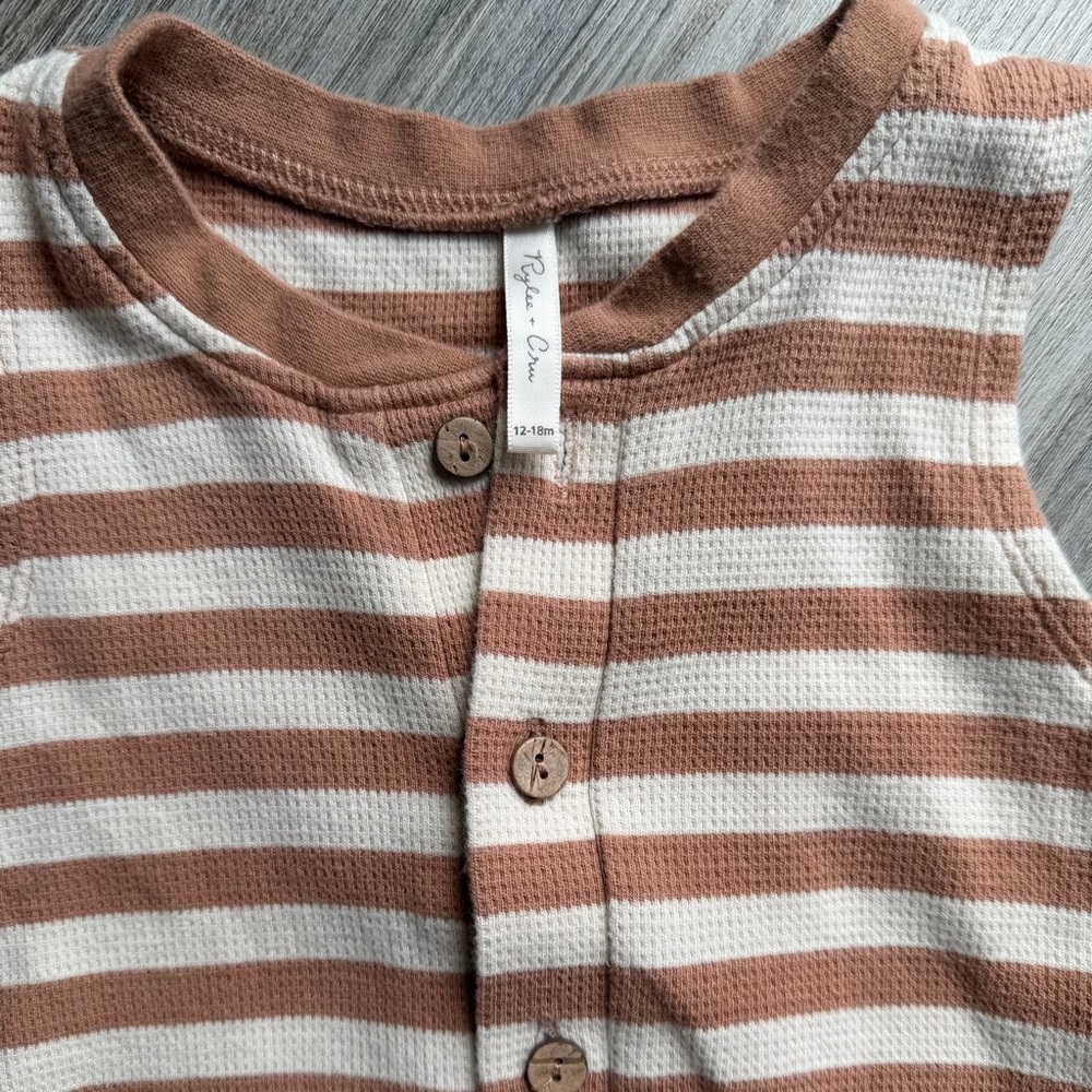 Striped Rylee + Cru Romper - Picture 3 of 3